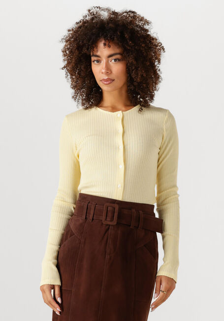 ENVII Pull ENVOLVI LS LONG CARDIGAN 7275 en jaune - large