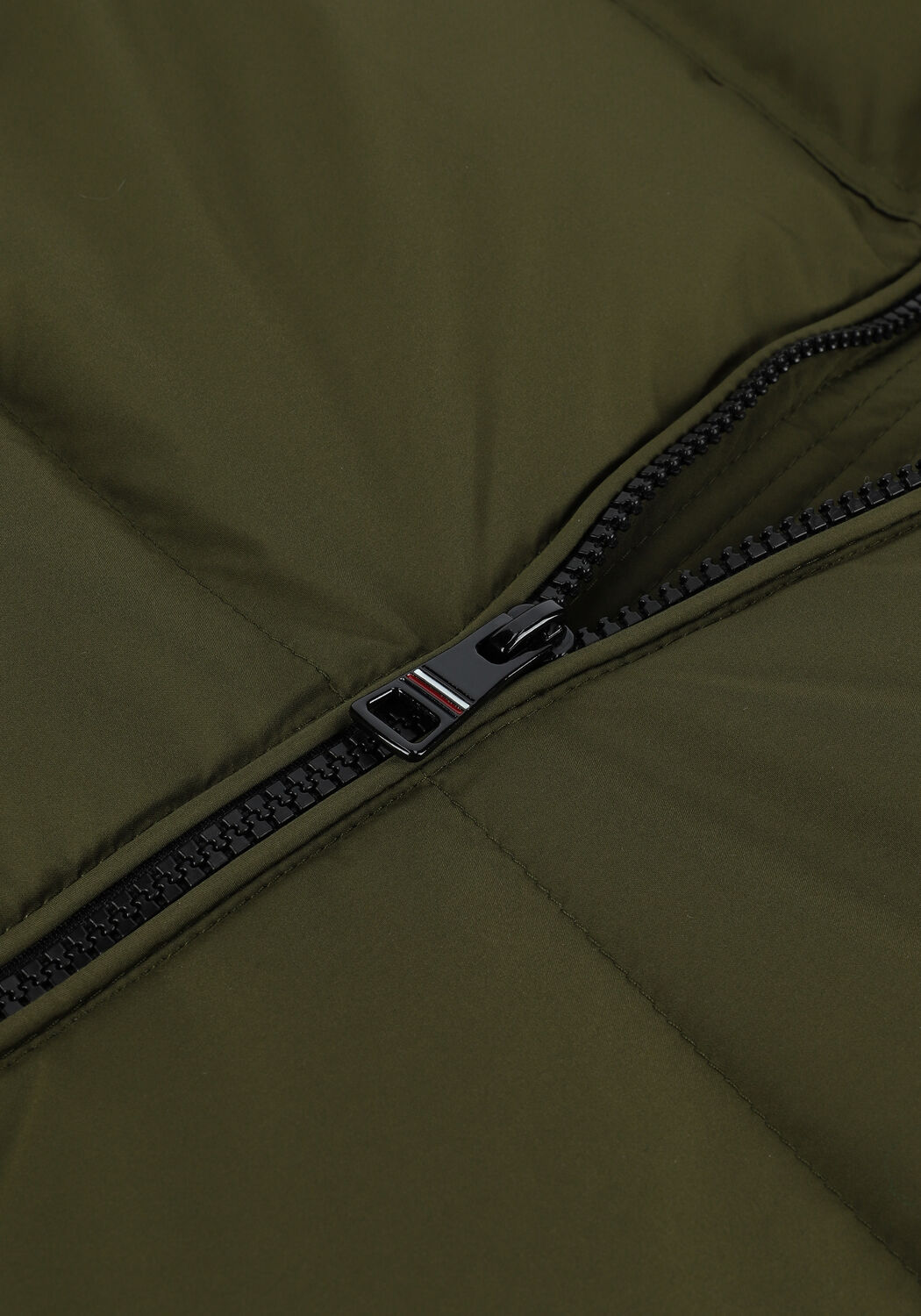 Olijf TOMMY HILFIGER Gewatteerde jas HILFIGER DOWN STAND COLLAR JKT - large