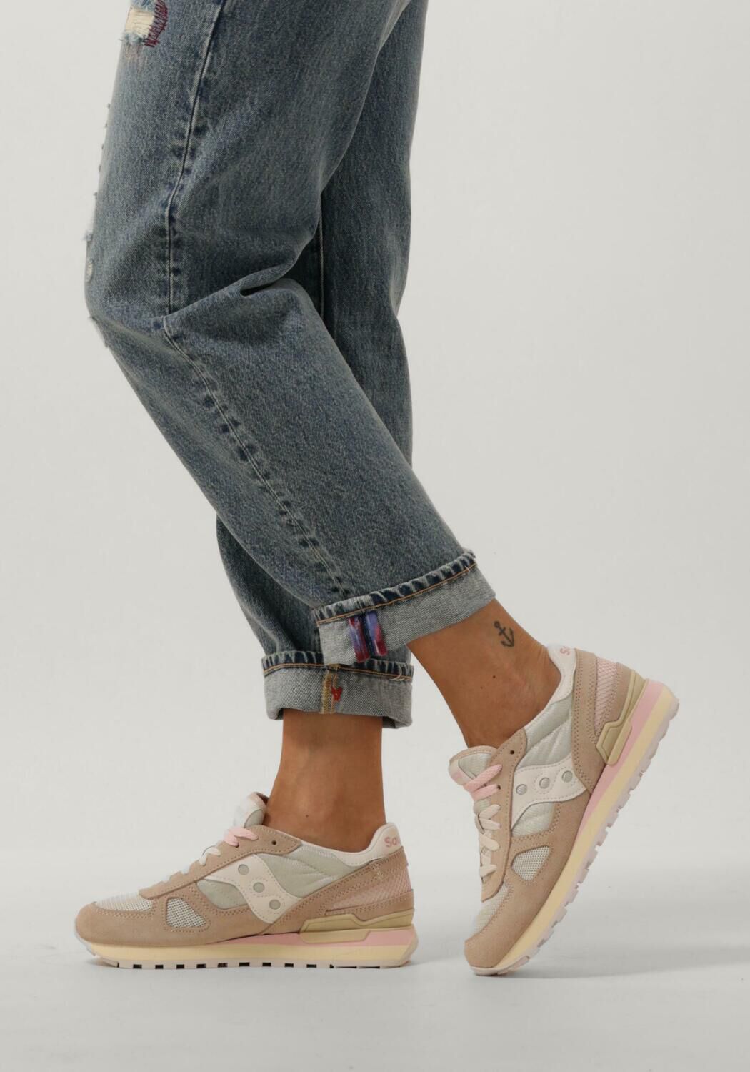 Beige SAUCONY Sneakers SHADOW ORIGINAL - large