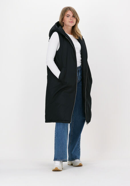 NA-KD Veste sans manches OVERSIZED HOODED VEST en noir - large