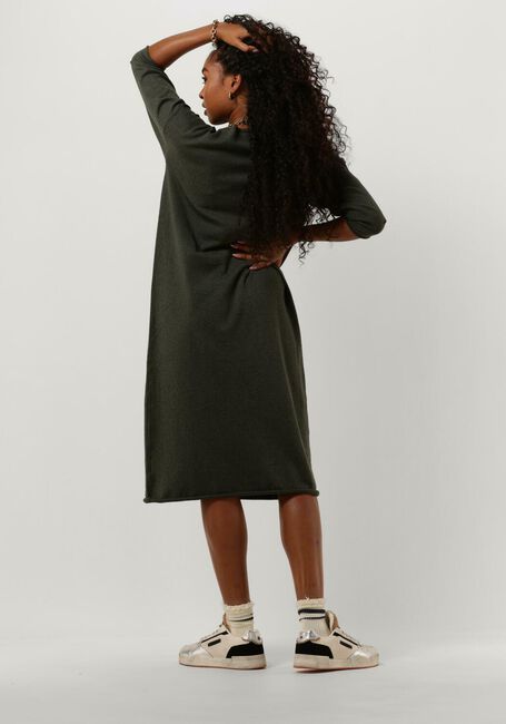 PENN & INK Robe midi W23B217 Kaki - large