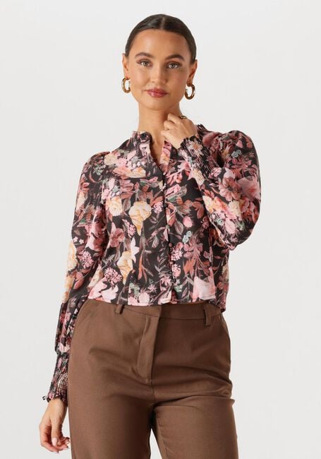 NEO NOIR GILDE BIG FLOWER BLOUSE Blouses en multicolore - large