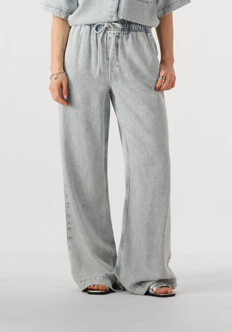 Lichtgrijze CATWALK JUNKIE Wijde broek DENIM JOGGER - large