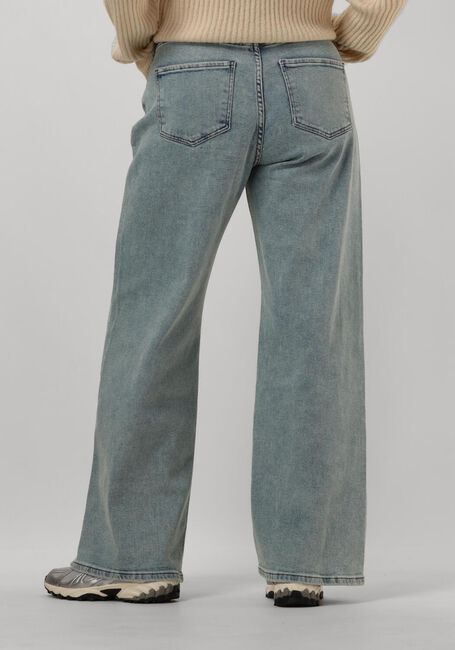 Blauwe COLOURFUL REBEL Straight leg jeans GAIAS HIGH RISE WIDE LEG DENIM PANTS - large