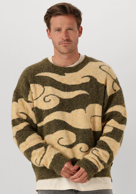 WOODBIRD Pull WBKURT CLOUD CREW en multicolore - large