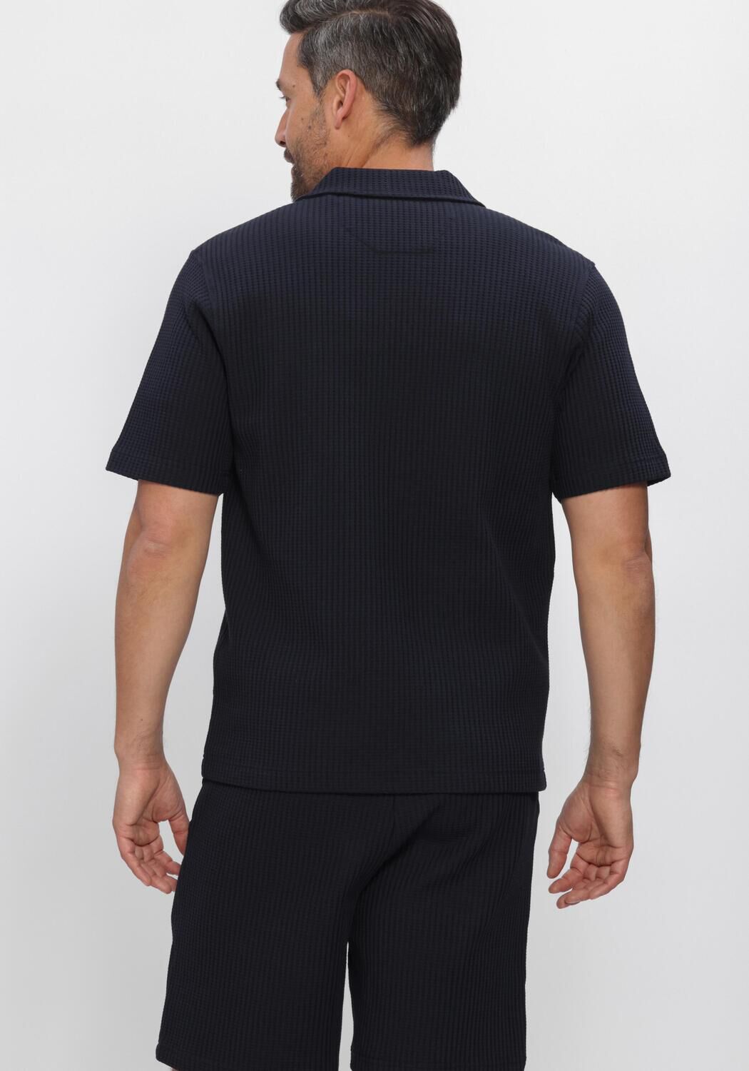 Donkerblauwe DSTREZZED Polo MAYSON POLO - large