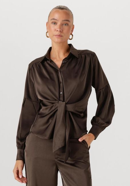 Bruine NEO NOIR  NAJA SATIN SHIRT - large