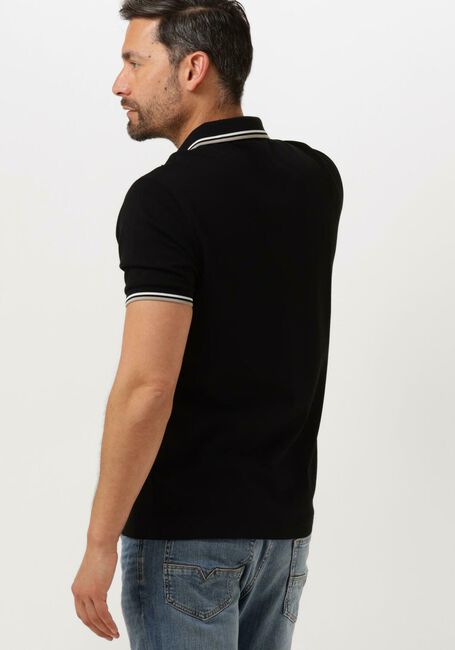Zwarte FRED PERRY Polo THE TWIN TIPPED FRED PERRY SHIRT - large