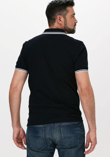 Donkerblauwe FRED PERRY Polo TWIN TIPPED FRED PERRY SHIRT - large