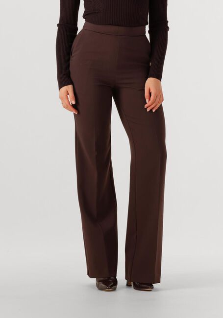 Bruine TWINSET MILANO Wijde broek 252TT2381 - large