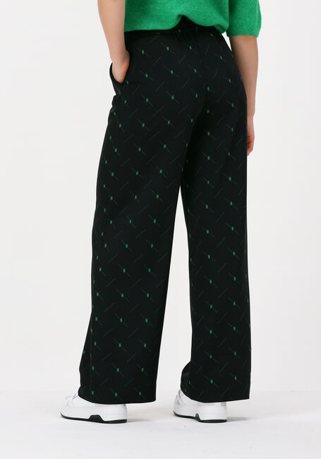 GESTUZ Pantalon large HANNIE HW PANTS en noir - large