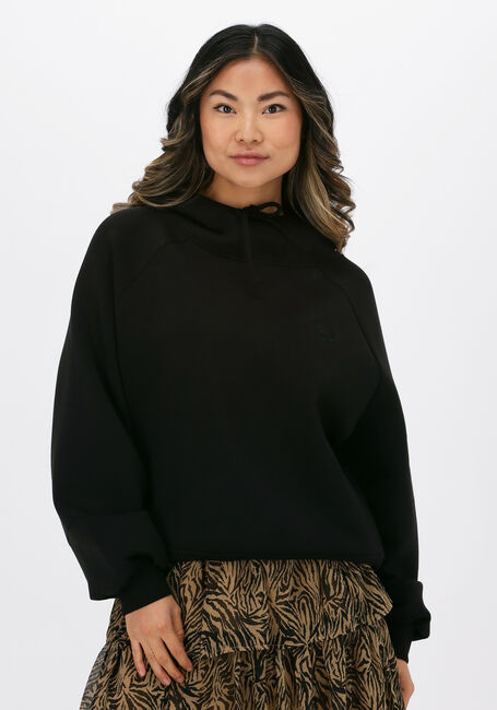 Zwarte HUNKON Trui 451 SARA SWEAT HOODIES - large