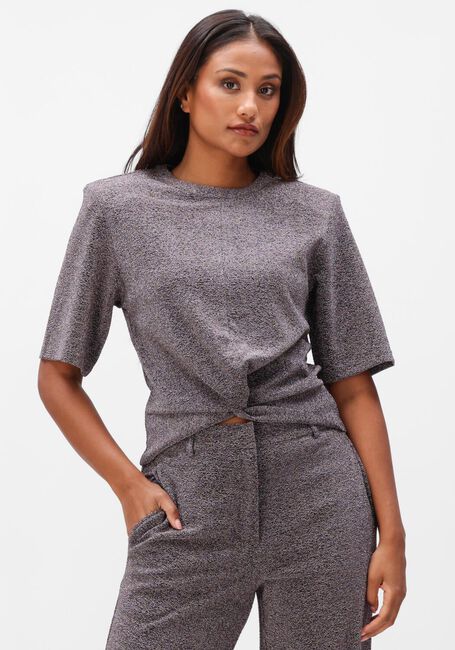 DANTE6 Haut FANTINA LUREX TOP Anthracite - large