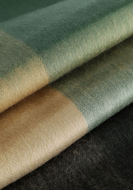 Groene ALPACA LOCA Sjaal SCARF BLOCKED - large