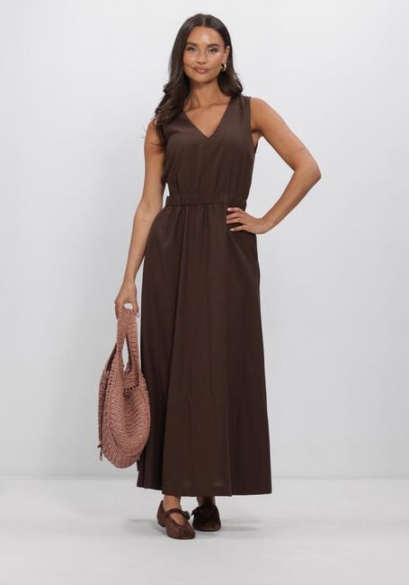 AIMEE THE LABEL MELINAHS DRESS Robes en marron - large