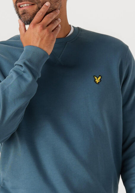 LYLE & SCOTT Pull CREW NECK SWEATSHIRT en bleu - large