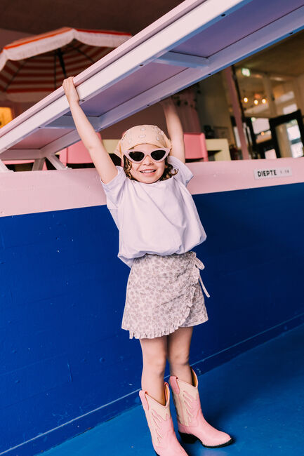 JACKY SUE Pantalon courte GEORGIE SKORT en blanc - large