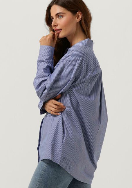 Blauwe MY ESSENTIAL WARDROBE  03 THE SHIRT - large