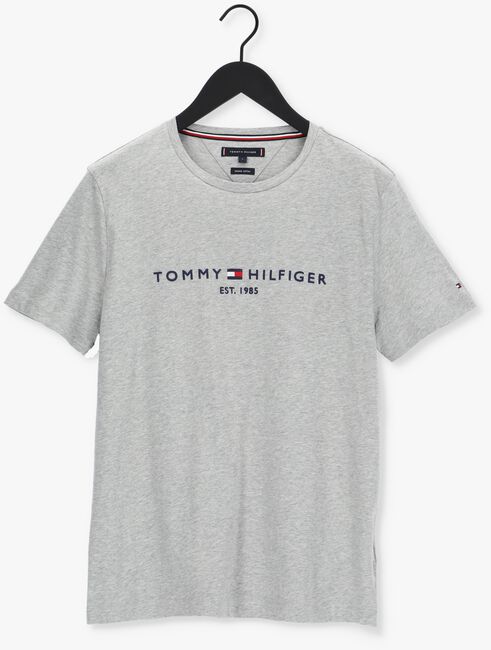TOMMY HILFIGER T-shirt TOMMY LOGO TEE en gris - large