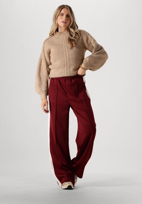 Bordeaux OBJECT Broeken/jumpsuits OBJCASSISY MW LO PANT - large