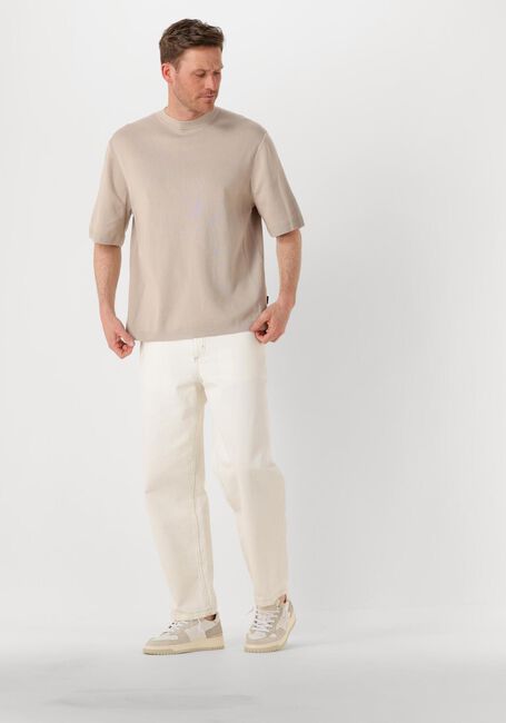 SAINT STEVE T-shirt TJEERD en beige - large