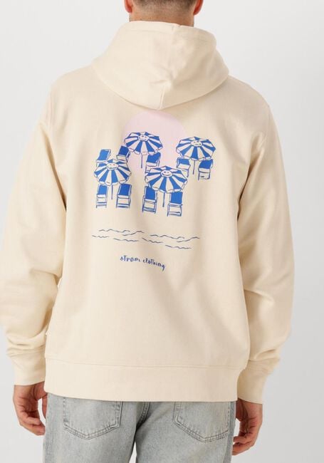 Beige STRØM Clothing Trui HOODIES - large