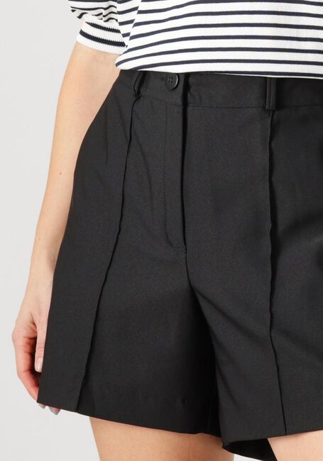 Zwarte JANSEN AMSTERDAM Korte broek MYLENA SHORT WTQ 441 BANDPLEAT - large