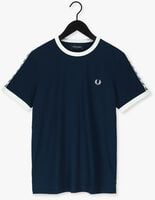 FRED PERRY T-shirt TAPED RINGER T-SHIRT Bleu foncé