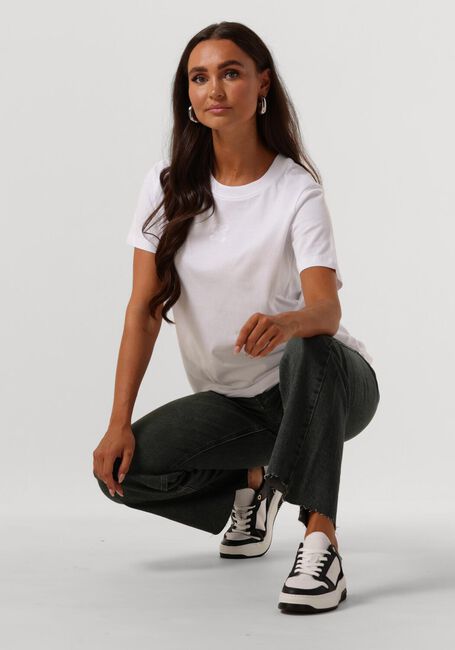 MY ESSENTIAL WARDROBE T-shirt SEATTLEMW LOGO EMB. TEE en blanc - large