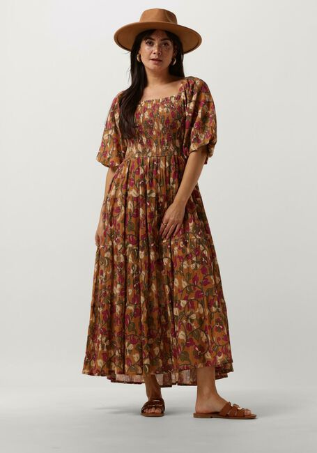 LOUIZON Robe maxi BYOUTI en beige - large