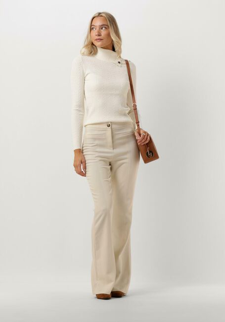 LIU JO Col roulé ECSMAGLIA CHIUSA M/L RIB+TWIST en blanc - large