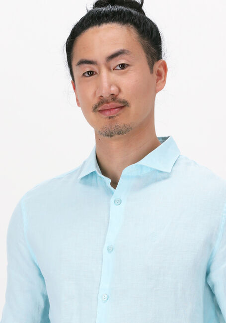 DSTREZZED Chemise décontracté JAGGER SHIRT LINEN en bleu - large