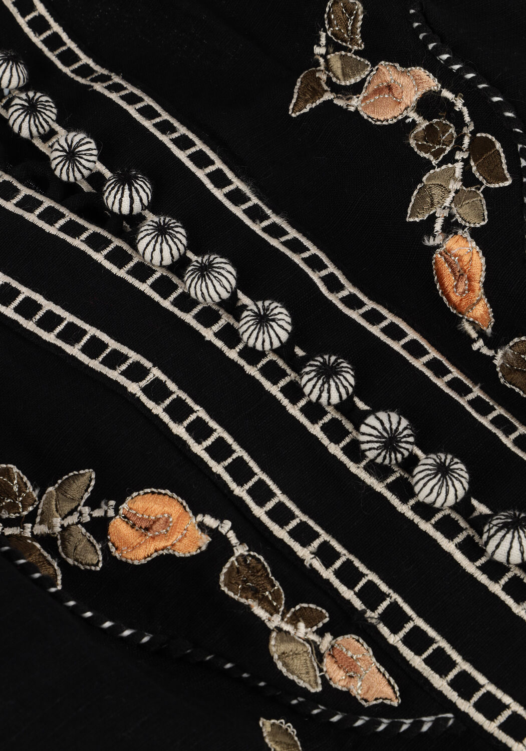 SCARLETT POPPIES Mini robe FIUCCI SHORT DRESS en noir - large