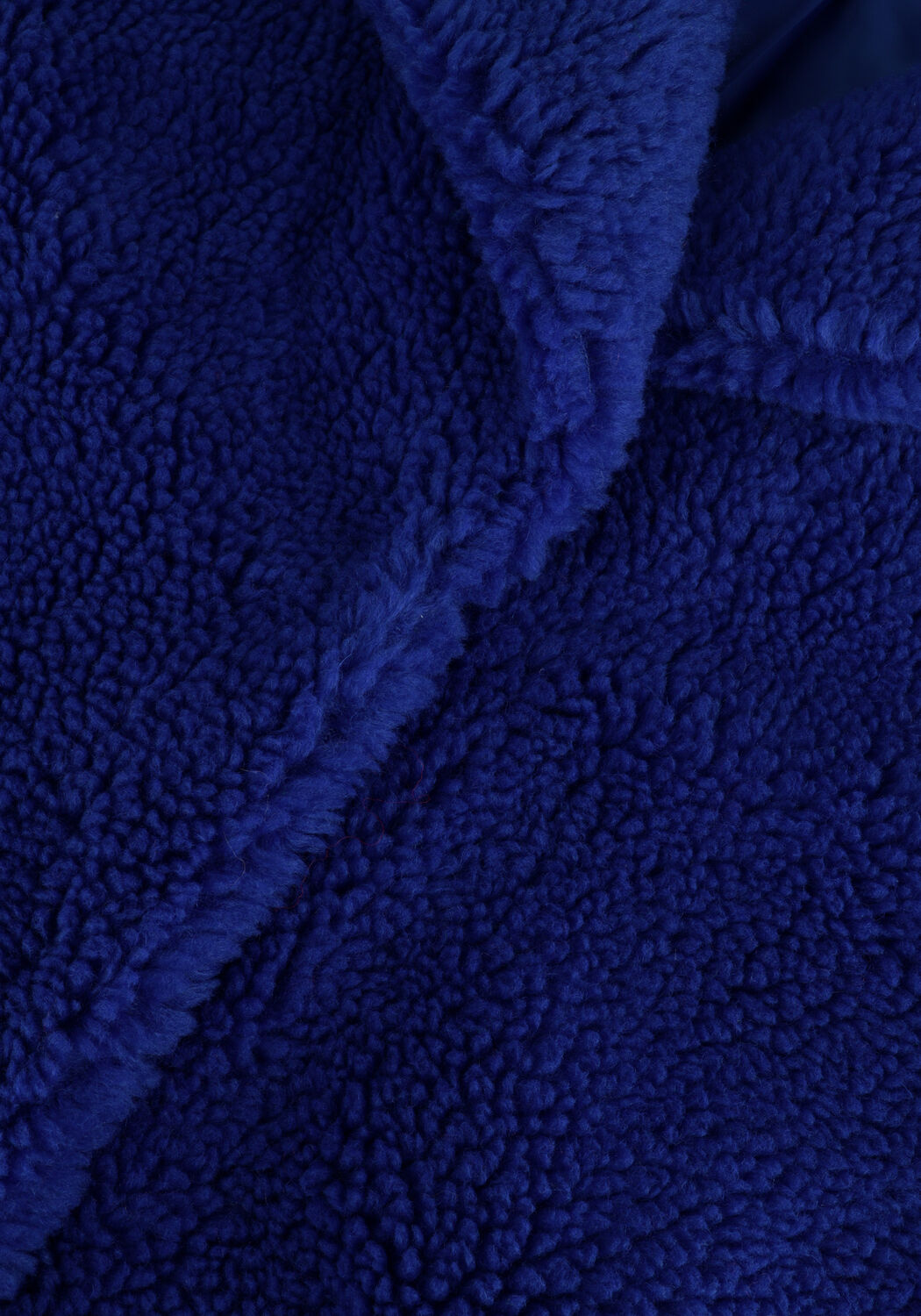 STAND STUDIO Manteau en fausse fourrure CAMILLE COCOON COAT 2020 en bleu - large