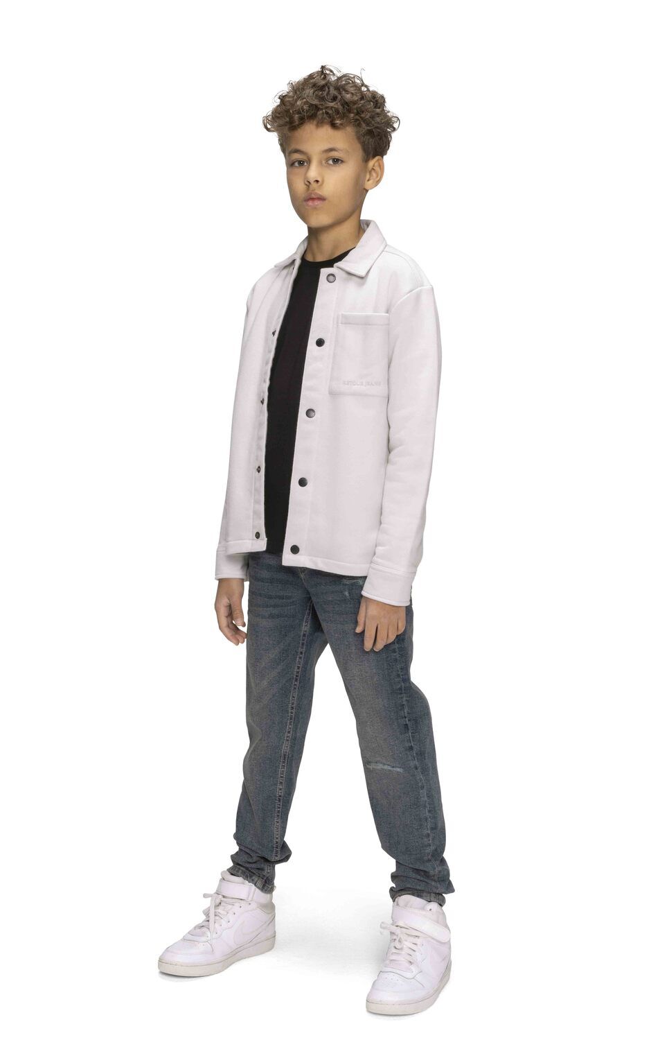 RETOUR Surchemise MATZ en blanc - large