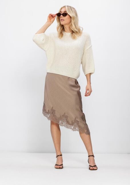 NOTRE-V Jupe midi HV-HEIDIE en taupe - large