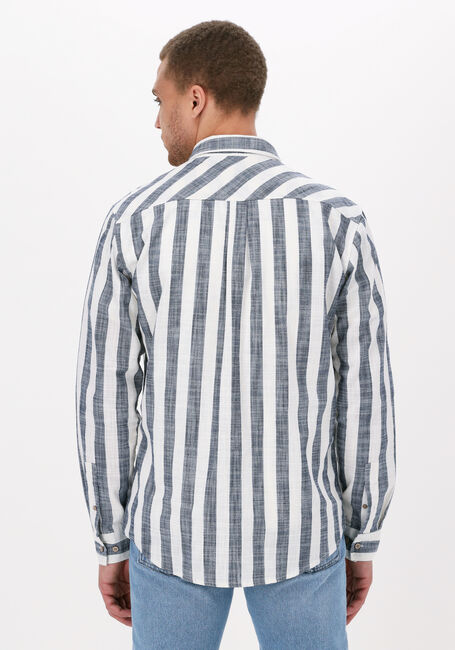 ANERKJENDT Chemise décontracté AKKONRAD STRIPED SHIRT en bleu - large