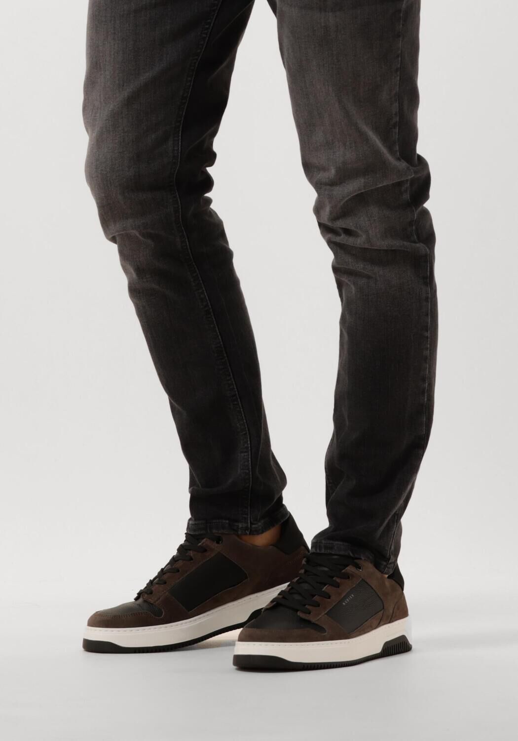 Zwarte NUBIKK Sneakers BASKET COURT HEREN - large