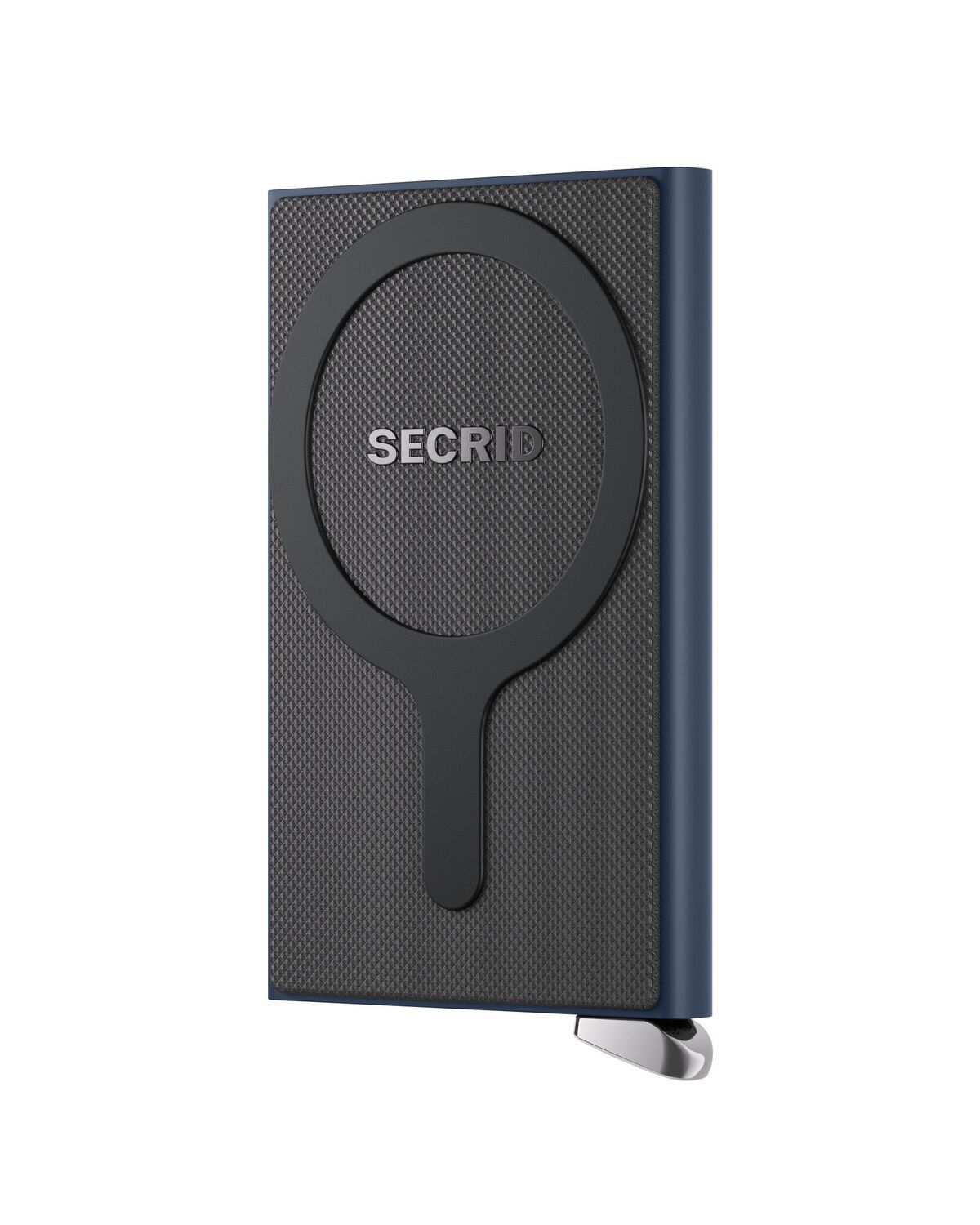 Blauwe SECRID Portemonnee CARDPROTECTOR FLUTED FOR MAGSAFE NAVY + - medium