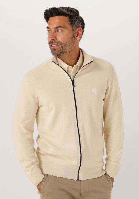 BOSS ORANGE Gilet KANOZIP_S 10272322 01 Écru - large