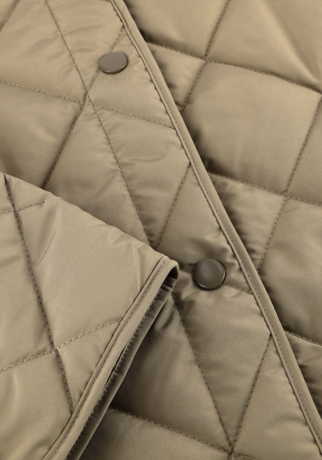 Khaki WITHBLACK Gewatteerde jas WBLMILANA QUILTED JACKET - large