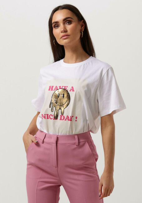 SOFIE SCHNOOR T-shirt S231293 en blanc - large