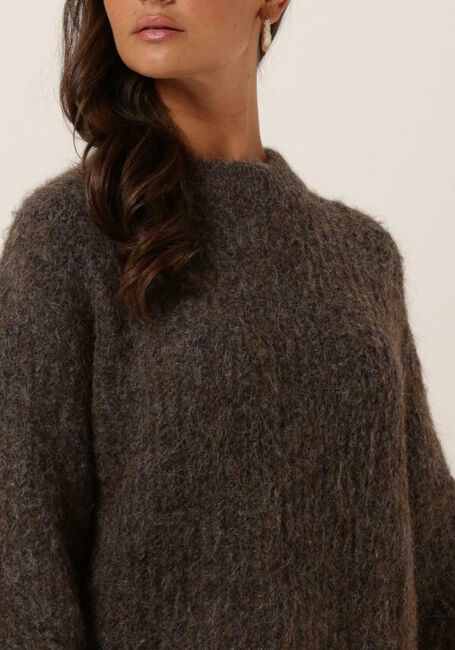 Bruine MOVES Mini jurk OBSTA - large