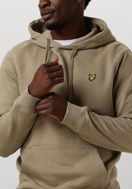 LYLE & SCOTT PULLOVER HOODIE Pulls & Gilets en vert - large