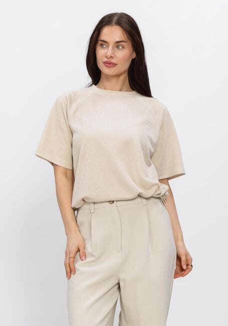 SUMMUM TOP BOXY TEE SPARKLE Hauts & T-shirts Blanc - large