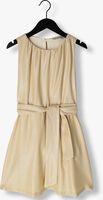 Gouden LIKE FLO Mini jurk METALLIC CREPE DRESS - medium