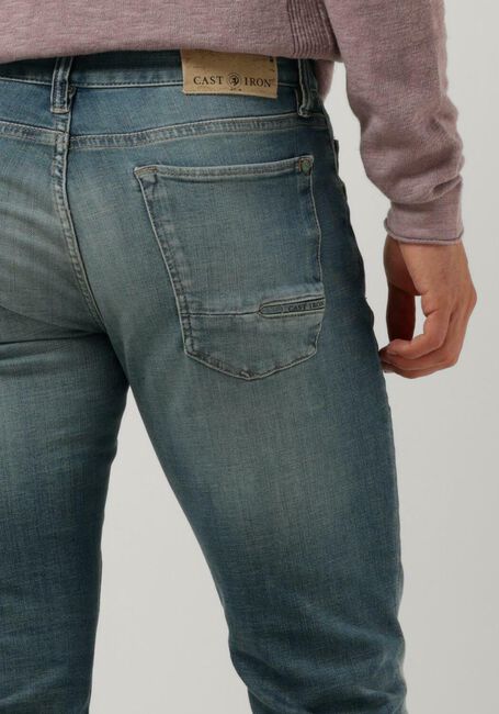 CAST IRON Slim fit jeans RISER SLIM BLUE GREEN OCEAN en bleu - large