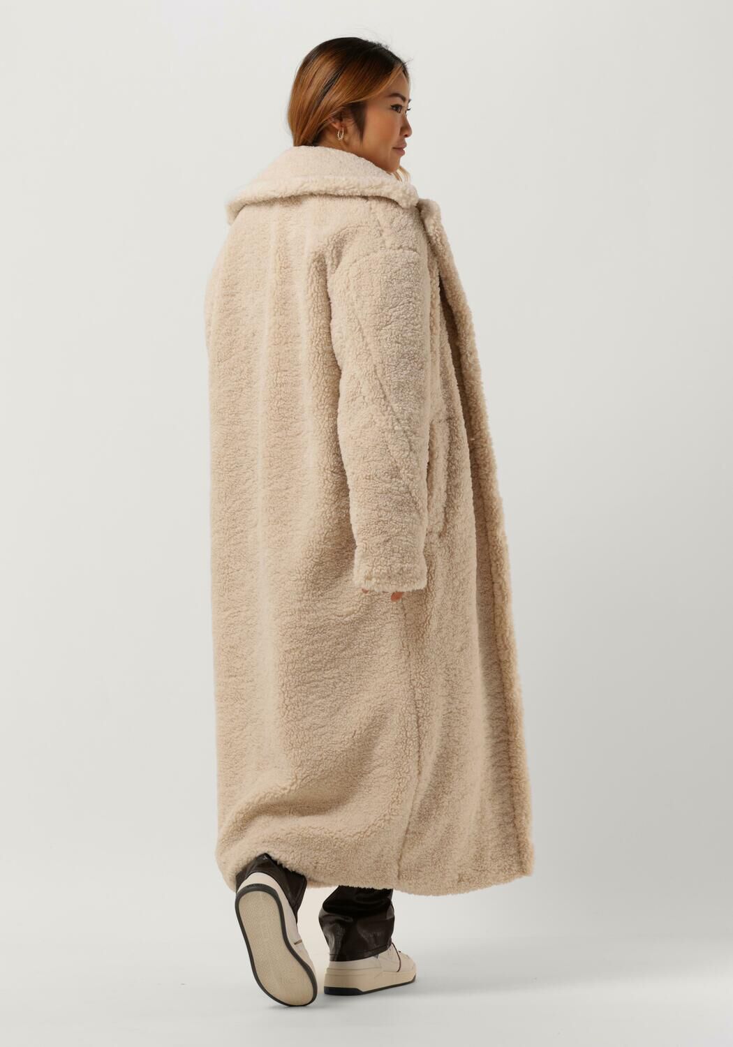 Long manteau teddy hotsell
