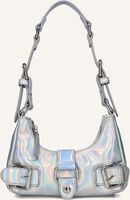 NÚNOO PALMA RECYCLED COOL Sac bandoulière en argent - medium