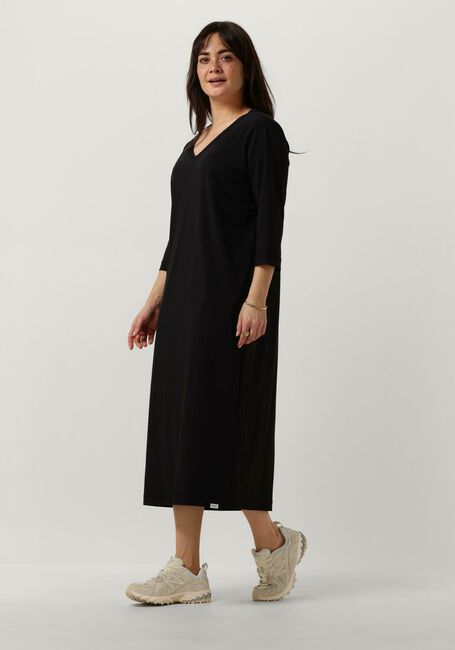Zwarte PENN & INK Midi jurk DRESS 1 - large